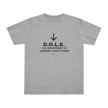 Load image into Gallery viewer, D.O.L.E. Unisex Deluxe T-shirt
