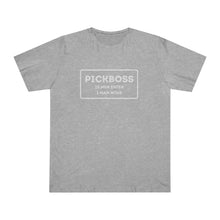 Load image into Gallery viewer, Pickboss Unisex Deluxe T-shirt
