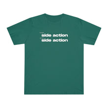 Load image into Gallery viewer, Side Action Unisex Deluxe T-shirt
