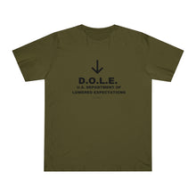 Load image into Gallery viewer, D.O.L.E. Unisex Deluxe T-shirt
