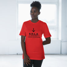 Load image into Gallery viewer, D.O.L.E. Unisex Deluxe T-shirt
