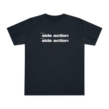 Load image into Gallery viewer, Side Action Unisex Deluxe T-shirt
